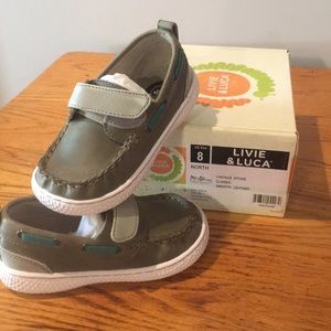 Livie and Luca size 8 toddler boys shoes